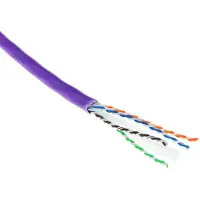 ACT Xs6115 Cat 6a U/utp Lszh Cpr Eca 23awg Cat6a Nettverkskabel 500 M