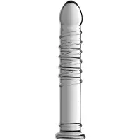 Shots Behemoth - Ribbed XL GlassDildo