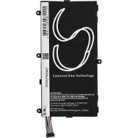 24hShop Batteri til nettbrett for Samsung Galaxy Tab3 7.0, SM-T210, SM-T211 og andre.
