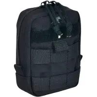 Tasmanian Tiger TT Tac Pouch 1 Vertical lommeorganisator, svart