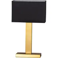 By Rydens Prime bordlampe høyde 47 cm gull/svart