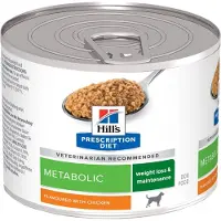 Hill's Pet Nutrition Metabolic Weight Management Hundefôr med kylling - 24 x 200 g