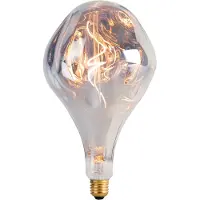 Calex Organic Evo LED-pære E27 6W dimbar sølv