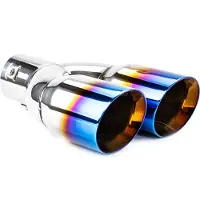 Amio Eksoslyddemperspiss rustfritt stål mt 022blc flammet -02354