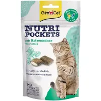GimCat Nutri Pockets kattemynte - 6 x 60 g