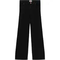 Kids Only Jeans - KogJuicy Wide - Noos - Black Denim - - 6 år (116) - Jeans