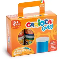 Carioca BABY Finger paint 6 ds. 2+