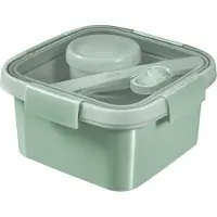 Curver firkantet matoppbevaringsboks LUNCH KIT med lokk