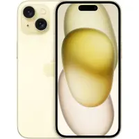 Apple Smarttelefoner iPhone 15 6,1" 256 GB Gul