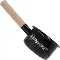Petromax Enamel Pan 0.5L, panne, svart