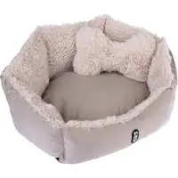 TIAKI Fluffy Bone hundeseng - L 60 x B 50 x H 22 cm