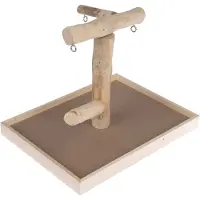 TIAKI papegøye-sittepinne i Java-tre - L 40,5 x B 31 x H 31 cm