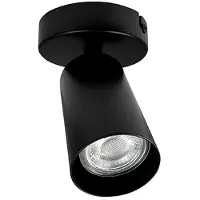 Dyberg Larsen downlight Modern, svart, lengde 14 cm