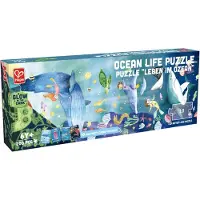 Hape Fluorescerende Havliv Puslespill 200 Stykker