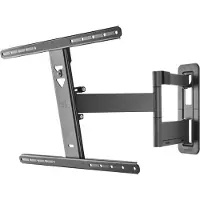 One For All Dynamic Line veggfeste til TV med full bevegelse (WM5650), 106,7 cm (42), 2,54 m (100), 200 x 200 mm, 600 x 600 mm, -5 - 10°, Sort