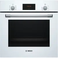 Bosch Serie | 2 HBF113BV1S - Ovn - innebygd - fordypning - bredde: 56 cm - dybde: 55 cm - høyde: 57.5 cm - Klasse A - hvit