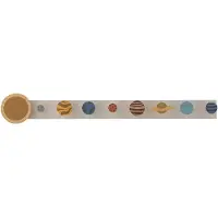 Bloomingville MINI Space knaggrekke, multicolor FSC100%, MDF