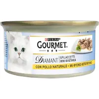 Gourmet Diamond 48 x 85 g - Fileter med naturlig kylling