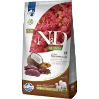 Farmina N&d Quinoa Hud & Pels Hjort & Kokosnøtt Voksen Medium & Maxi Hundemat 7kg