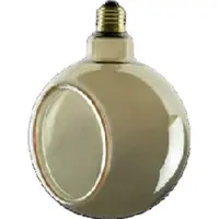 Segula flytende LED-globe G150 E27 6W røyk 90°