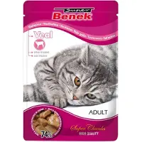 Benek Økonomipakke Super Super Chunks 48 x 100 g - Kalv i saus