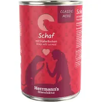 Herrmann's Meny Kornfritt Økologisk 24 x 400 g - Økologisk sau med økologiske havregryn