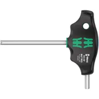 Wera 05023346001, Hex-nøkkel med T-grep, Metrisk, 1 stykker, 6 mm, 10 cm, 2 cm