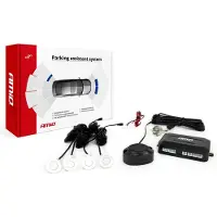 Amio Parkeringshjelpesystem med lyd, 4 hvite sensorer 22 mm -01568
