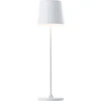 Brilliant Kaami LED-bordlampe, dimbar, matt hvit