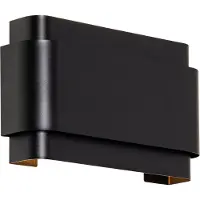 QAZQA Industriell vegglampe sort 2-lys - Coen