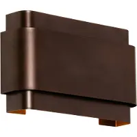 QAZQA Smart vegglampe mørk bronse 2-lys inkl. Zigbee G9 - Coen