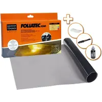 FOLIATEC Transparent plast folie, røgfarvet 30x100 cm