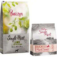 Purizon Single Meat Adult Dog - lam med humleblomster kornfri - 12 kg