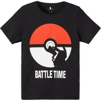 Name it T-skjorte - Noos - NkmNabel Pokémon - Svart - - 13-14 år (158-164) - T-skjorte