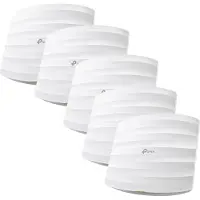 TP-LINK Omada EAP245 V3 - Trådløst tilgangspunkt - 2 porter - Wi-Fi 5 - 2.4 GHz, 5 GHz - skystyring - vegg/tak-monterbar (en pakke 5)