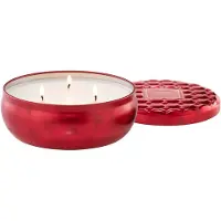 Voluspa 3-Wick Candle Decorative Tin Cherry Gloss 340g