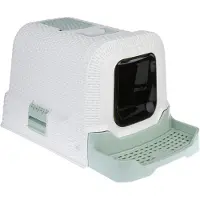 Kooa toalett med spredningsskuff - hvit / mynte