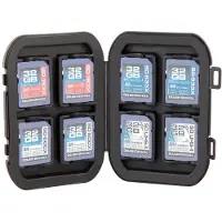 Delkin DDACC-SD8, Sort, 45,3 g, 1 stykker, 90,7 g