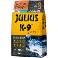 Julius-K9 JULIUS K-9 Adult laks og spinat - 10 kg