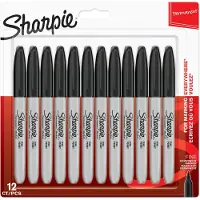 Sharpie Permanent Tusj Med Tynn Spiss