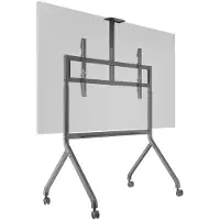 Multibrackets M Collaboration - Vogn - for videokonferansesystem - mørk antrasittgrå - skjermstørrelse: 65-100 - monteringsgrensesnitt: inntil 1200 x 600 mm