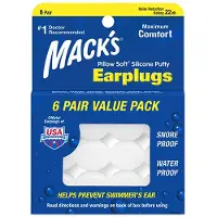 Macks Mack´s Pillow Soft ørepropper 6 Par
