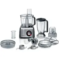 Bosch MC812M844 - Kjøkkenmaskin - 1250 W - stål/svart