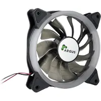 Inter-Tech Argus RS-051 RGB - Kabinettvifte - 120mm - Svart