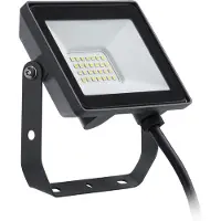 Philips Flomlys, Sort, IP65, Metall, 10 W, LED, 4000 K
