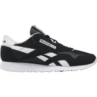 Reebok Sko - Classic Nylon - Black/White - - 40 - Sko