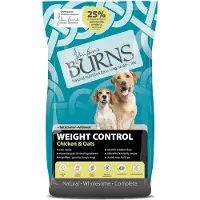 Burns Weight Control+ - Kylling & Havre - 12 kg