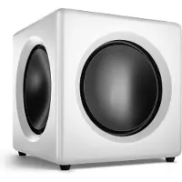 Wavemaster FUSION - Subbasshøyttaler - 125 watt - 8 - bløt hvitt