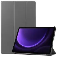 Mtp Products Samsung Galaxy Tab S10 FE/S9 FE Tri-Fold Series Smart Folio-etui - Grå