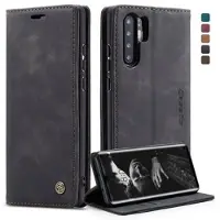 CASEME Huawei P30 Pro 013 Series Lommebok-deksel - Svart